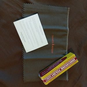 James Avery polishing cloth and paste set